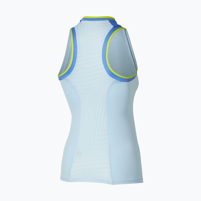 Dámské tenisové tričko Mizuno Stargazer Tank Top ice water 2