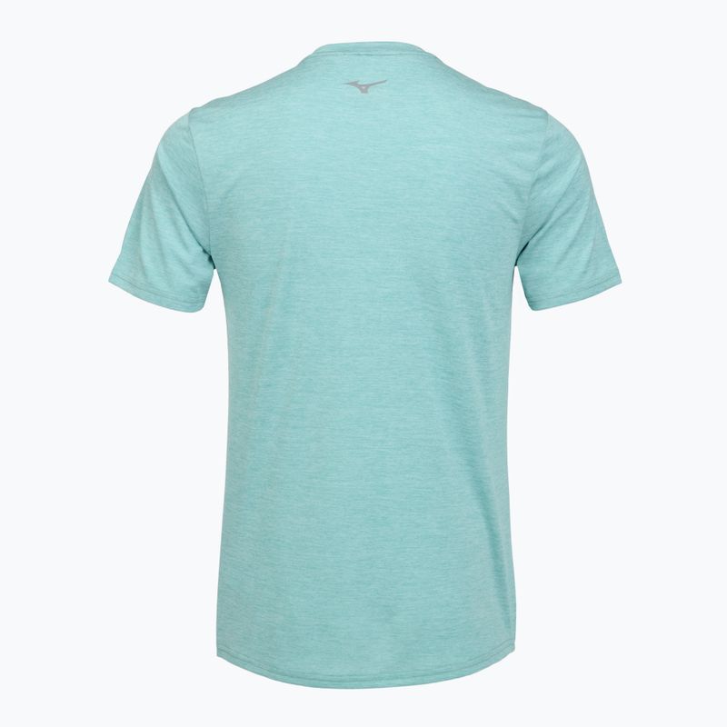 Pánské běžecké tričko Mizuno Impulse Core Tee aquifer 2