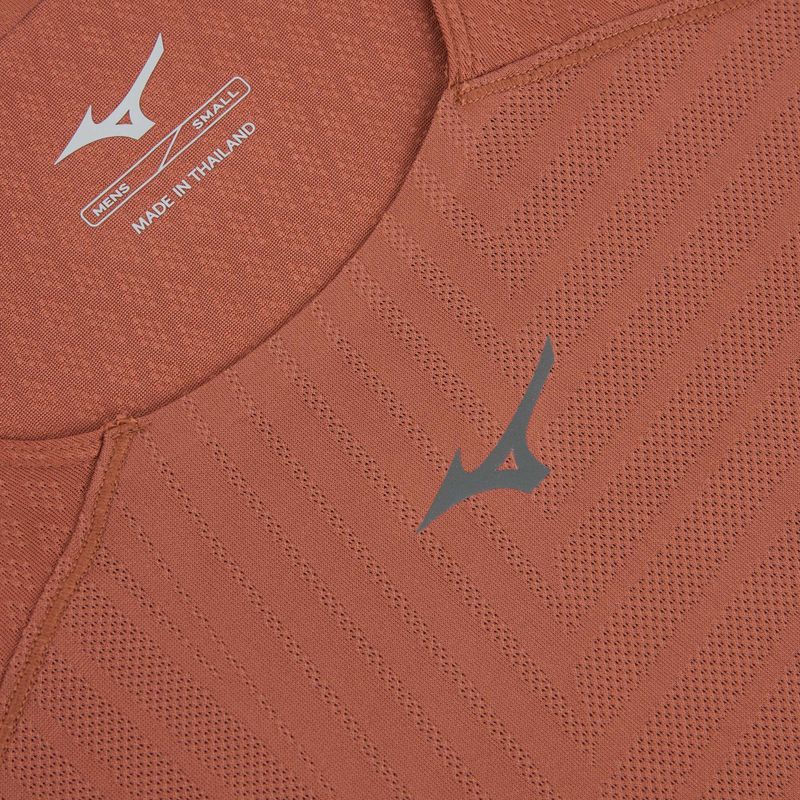 Pánské běžecké tričko Mizuno Tech Light Tank copper brown 3