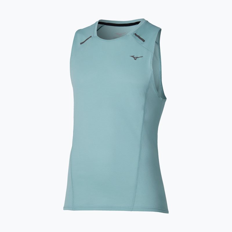 Pánské běžecké tílko Mizuno Active DryAeroFlow Tank Top aquifer 2