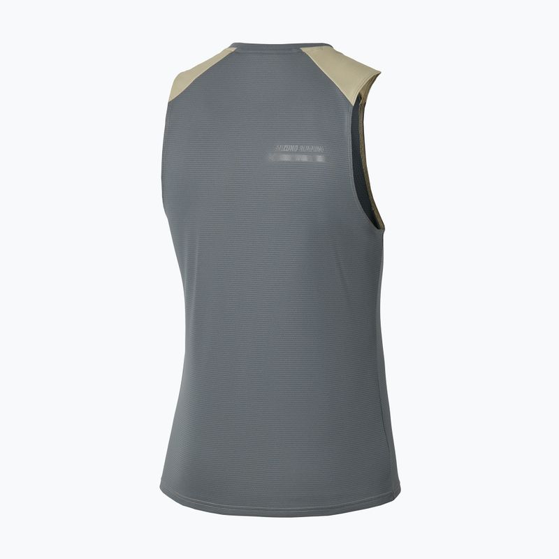 Pánské běžecké tílko Mizuno Active DryAeroFlow Tank Top elm 2