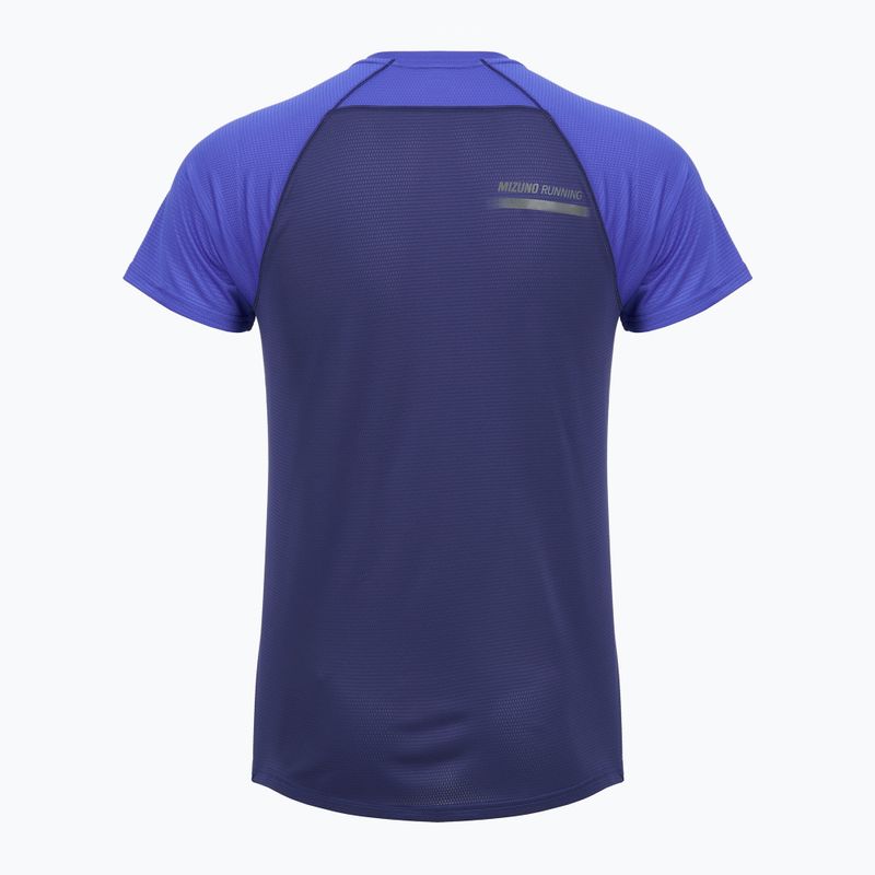 Pánské běžecké tričko Mizuno Active DryAeroFlow Tee dazzling blue 2