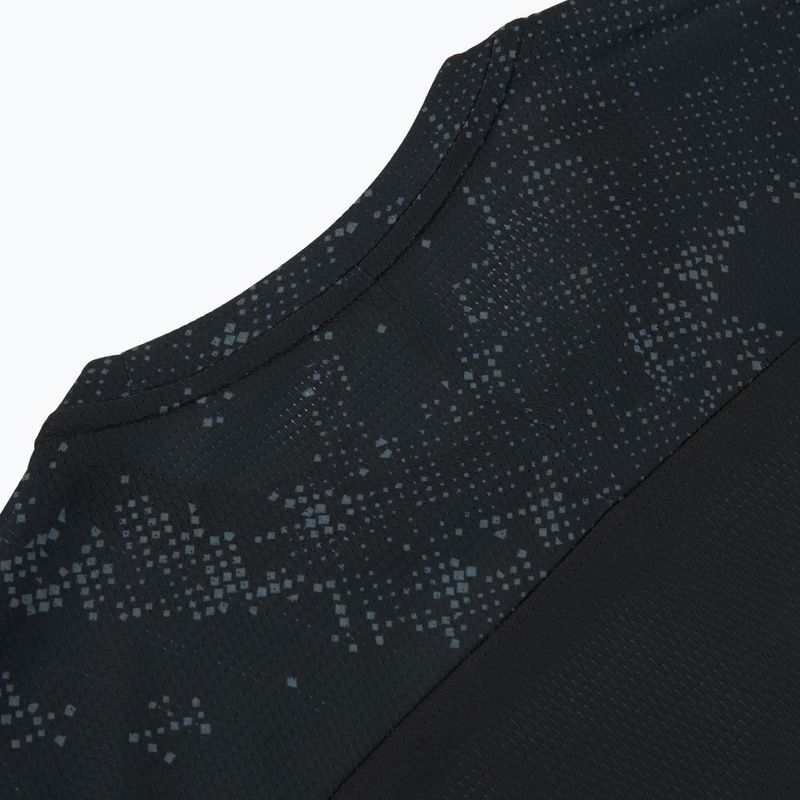 Pánské běžecké tričko Mizuno Active DryAeroFlow Graphic black/gray 4
