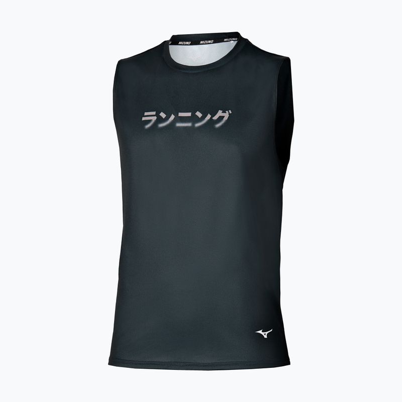 Pánské běžecké tričko Mizuno Core Graphic Sleeveless black/gray 2