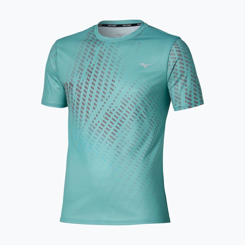 Pánské běžecké tričko Mizuno Core Graphic Tee aquifer 2