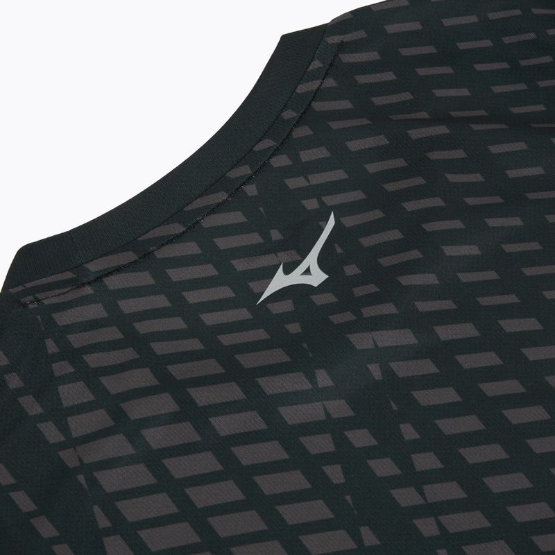 Pánské běžecké tričko Mizuno Core Graphic Tee black/gray 4