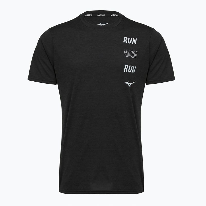 Pánské běžecké tričko Mizuno Core Run Short Sleeve Tee black