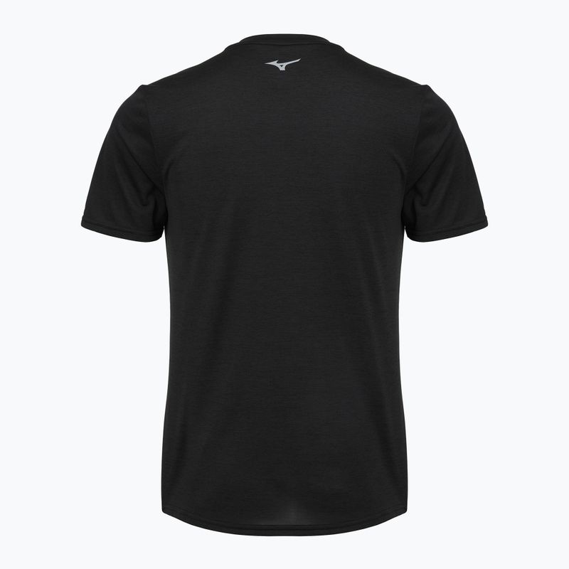 Pánské běžecké tričko Mizuno Core Run Short Sleeve Tee black 2