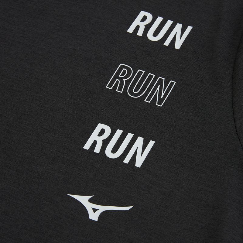Pánské běžecké tričko Mizuno Core Run Short Sleeve Tee black 3