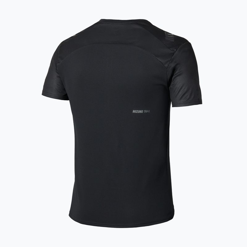 Pánské běžecké tričko Mizuno Trail Graphic Tee black 2