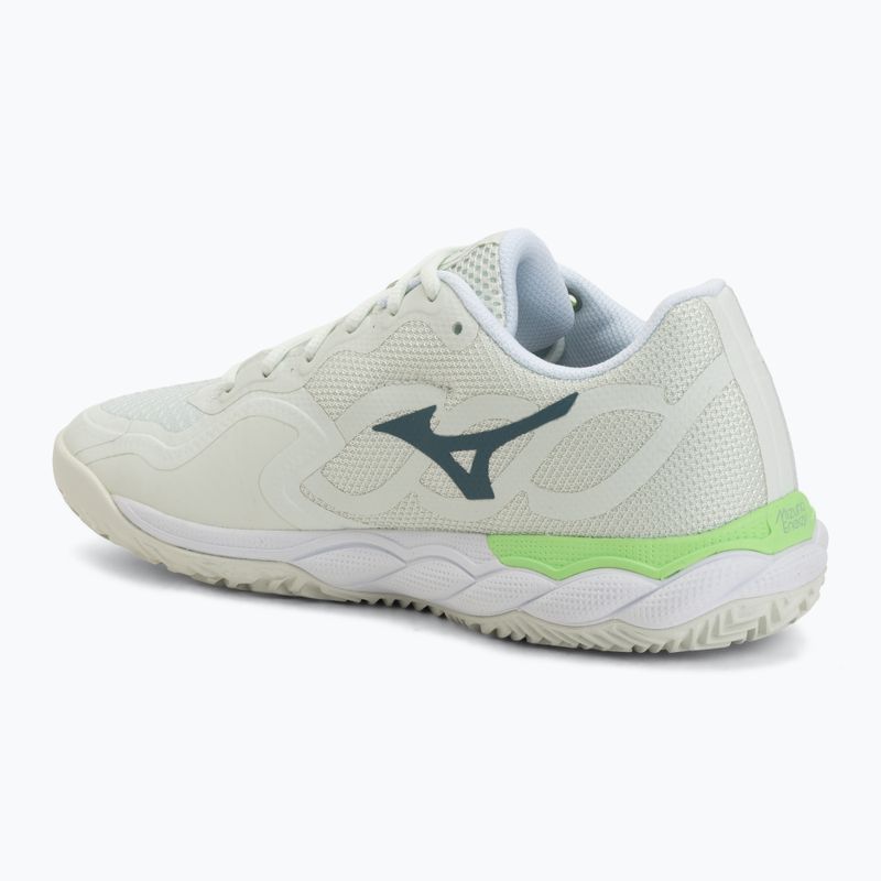 Dámské boty na padel Mizuno Wave Enforce Court Padel phantom green/white/glowing ap 3