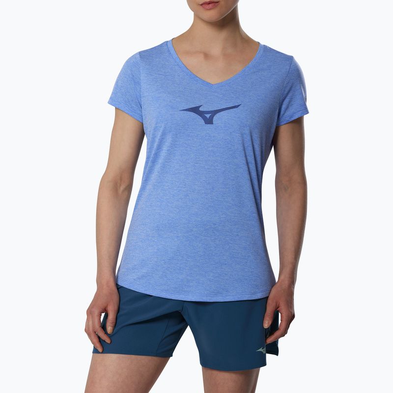 Dámské běžecké tričko Mizuno Core Runbird Tee ultramarine