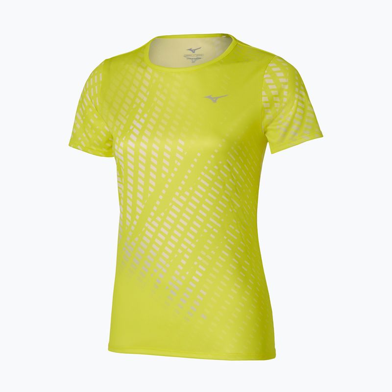 Dámské běžecké tričko Mizuno Core Graphic Tee lightning yellow 2
