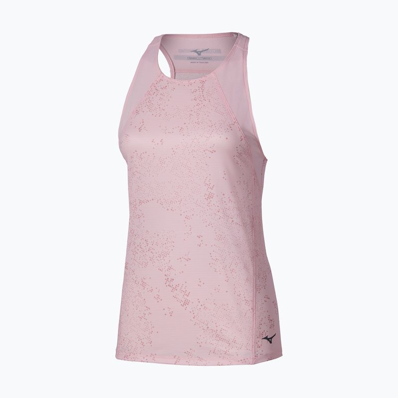 Dámské běžecké tričko Mizuno Active DryAeroFlow Graphic Tank Top pinkesque 2