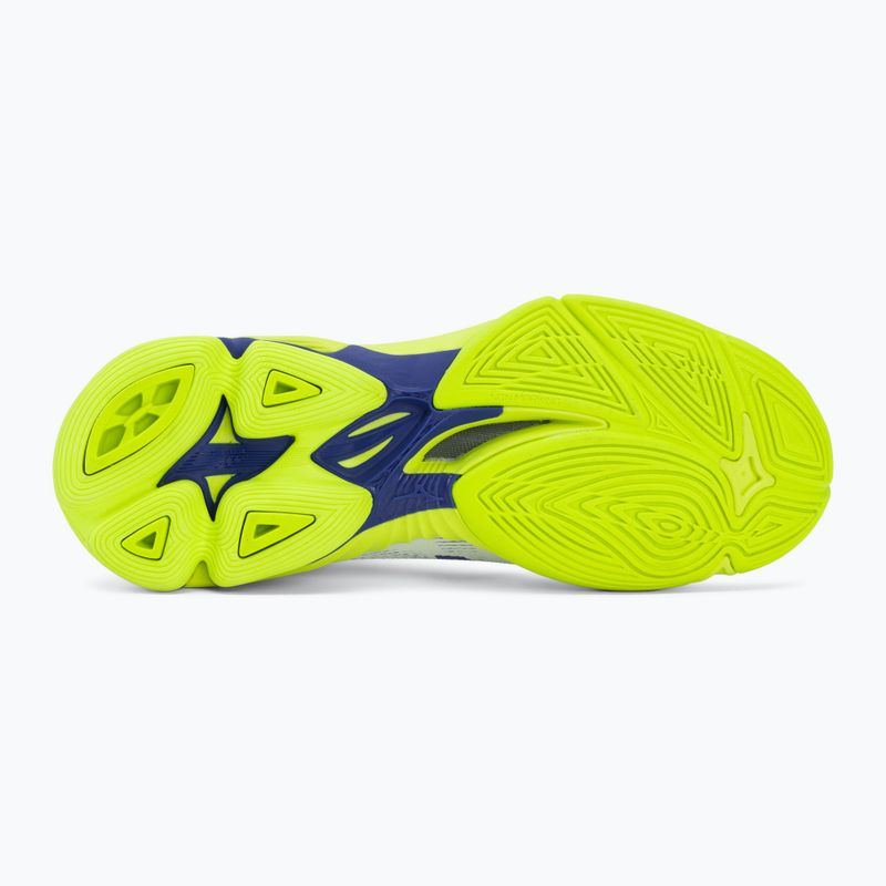 Volejbalové boty Mizuno Wave Lightning Pro Mid white/lighting yellow/dazzling blue 4
