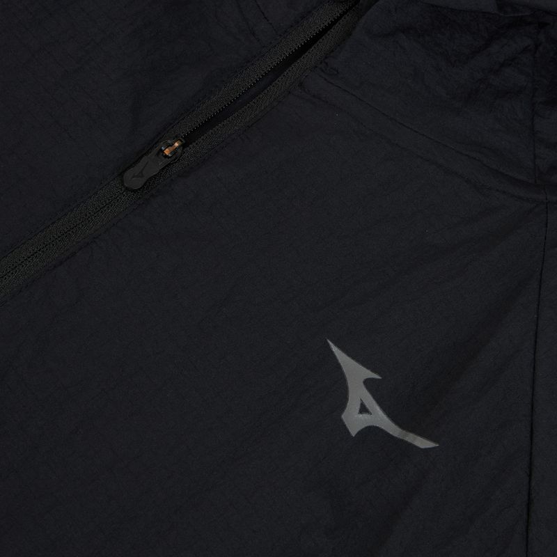 Pánská běžecká bunda Mizuno Tech Light Hooded black 3