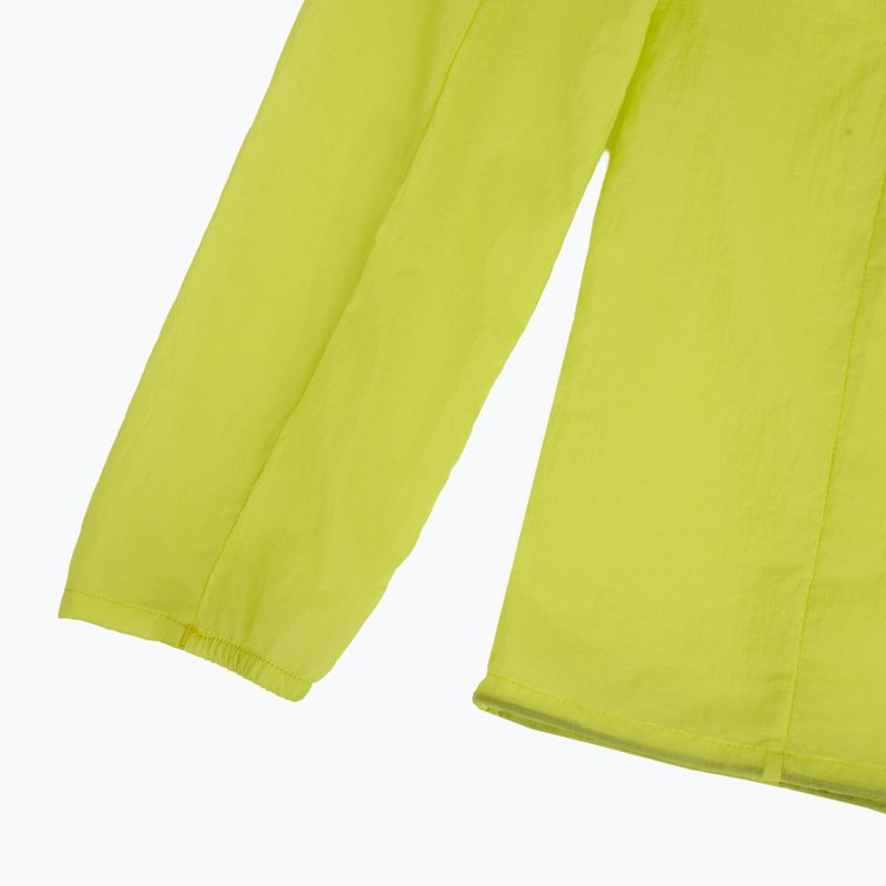 Pánská běžecká bunda Mizuno Tech Light Hooded lightning yellow 4