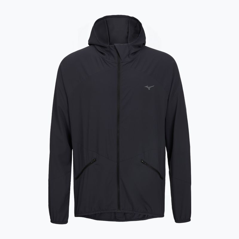 Pánská běžecká bunda Mizuno Active Alpha Hooded black 2