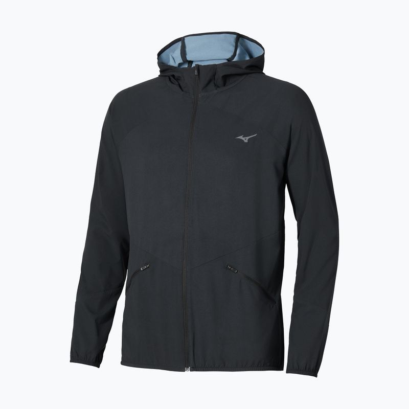 Pánská běžecká bunda Mizuno Active Alpha Hooded black 2