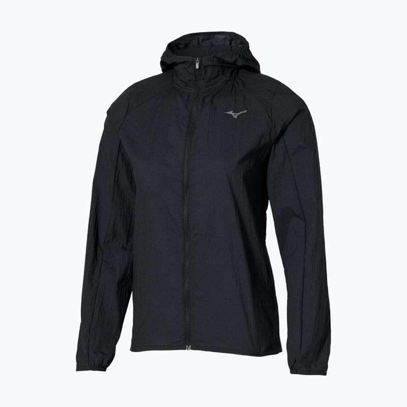 Dámská běžecká bunda  Mizuno Tech Light Hooded Jacket black 3
