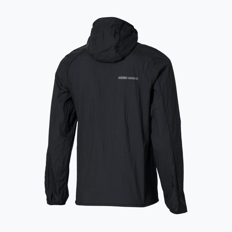 Dámská běžecká bunda  Mizuno Tech Light Hooded Jacket black 4