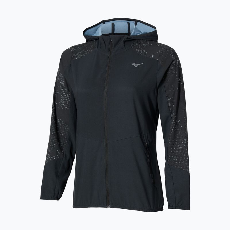 Dámská běžecká bunda Mizuno Active Alpha Hooded black 2