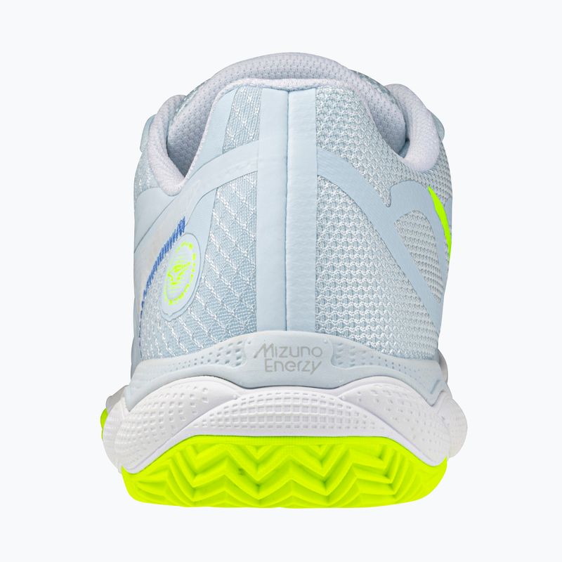 Dámské tenisové boty Mizuno Wave Enforce Court CC W ice water/lightning yellow/ancient 3