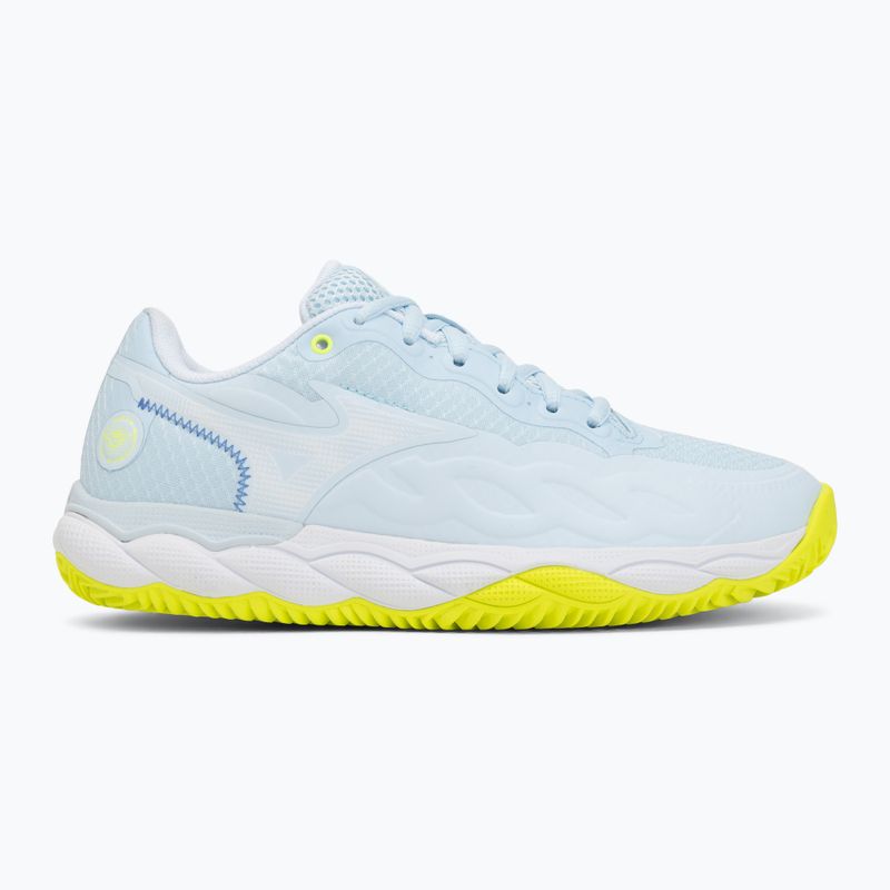 Dámské tenisové boty Mizuno Wave Enforce Court CC W ice water/lightning yellow/ancient 2