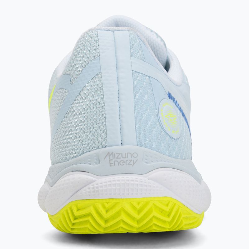 Dámské tenisové boty Mizuno Wave Enforce Court CC W ice water/lightning yellow/ancient 6