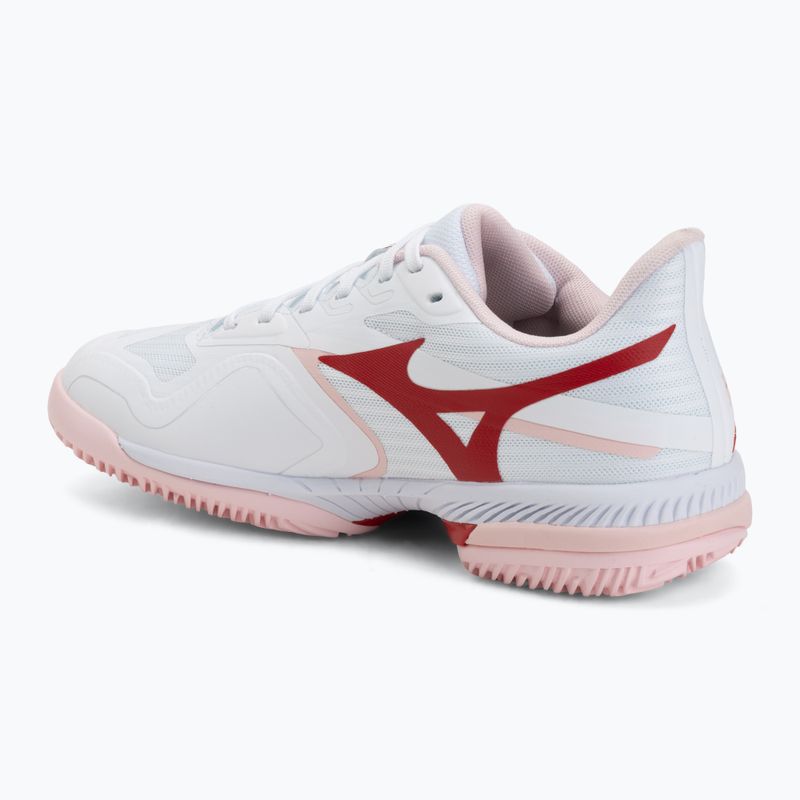 Dámské tenisové boty Mizuno Wave Exceed Court CC W white/pinkesque/barbados cherr 3