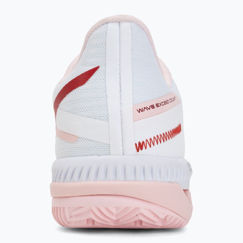 Dámské tenisové boty Mizuno Wave Exceed Court CC W white/pinkesque/barbados cherr 6