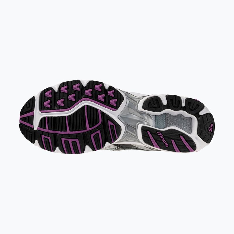 Boty Mizuno Wave Rider 10 snow white/black/slate 4
