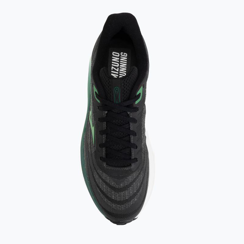 Pánské běžecké boty Mizuno Wave Sky 9 black/goblin green/alpine green 5