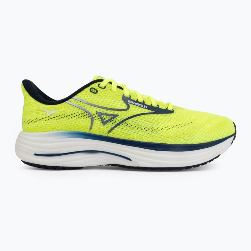 Pánské běžecké boty Mizuno Wave Rider 29 lightning yellow/estate blue 2