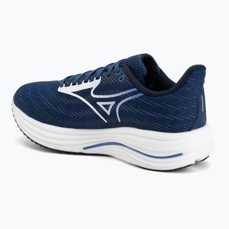 Pánské běžecké boty Mizuno Wave Rider 29 estate blue/white/lightning yellow 3