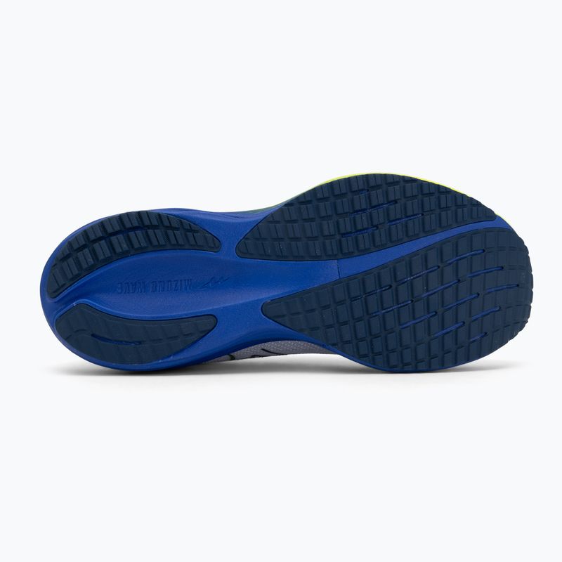 Pánské běžecké boty Mizuno Wave Rider 29 estate blue/white/lightning yellow 4