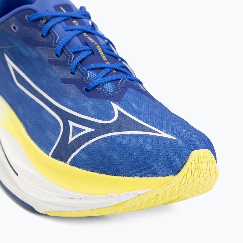 Pánské běžecké boty Mizuno Wave Rebellion Flash 3 dazzling blue/surf the web/fortune yellow 7