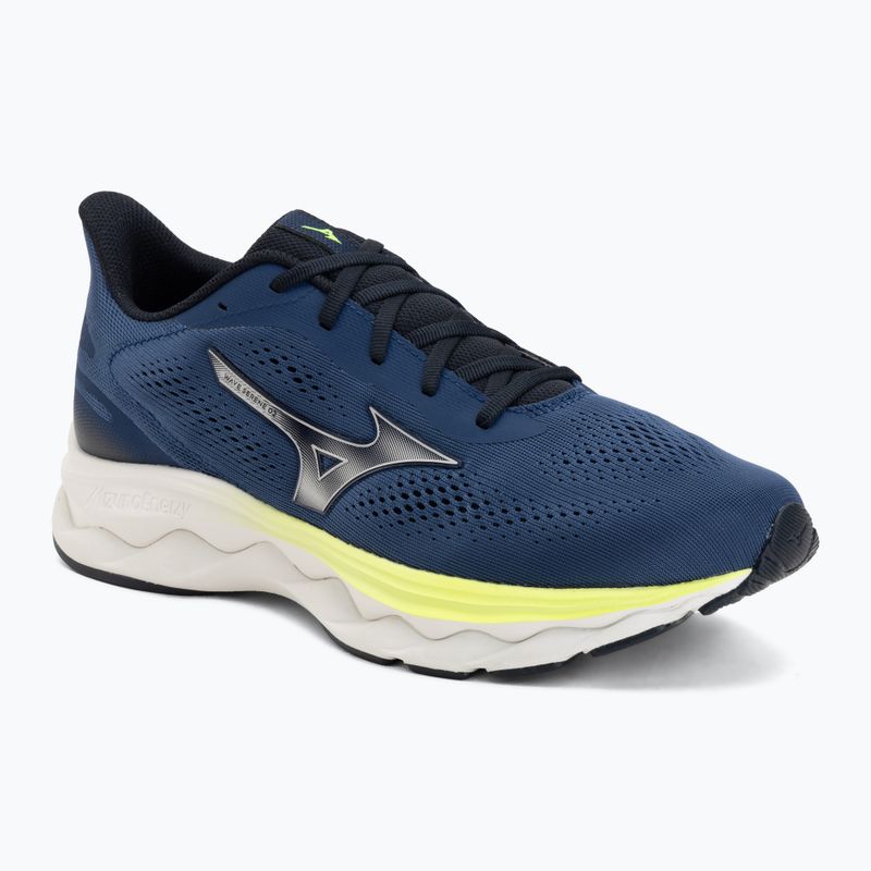 Pánské běžecké boty Mizuno Wave Serene 2 estate blue/silver/lightning yellow