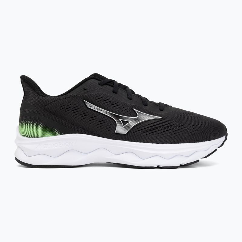 Pánské běžecké boty Mizuno Wave Serene 2 black/silver/glowing apple 3