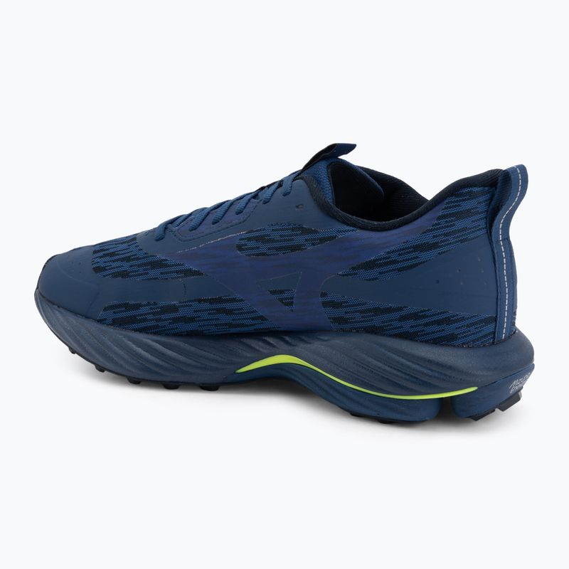 Pánské běžecké boty Mizuno Wave Rider GTX 3 estate blue/dazzling blue/lightning yellow 3