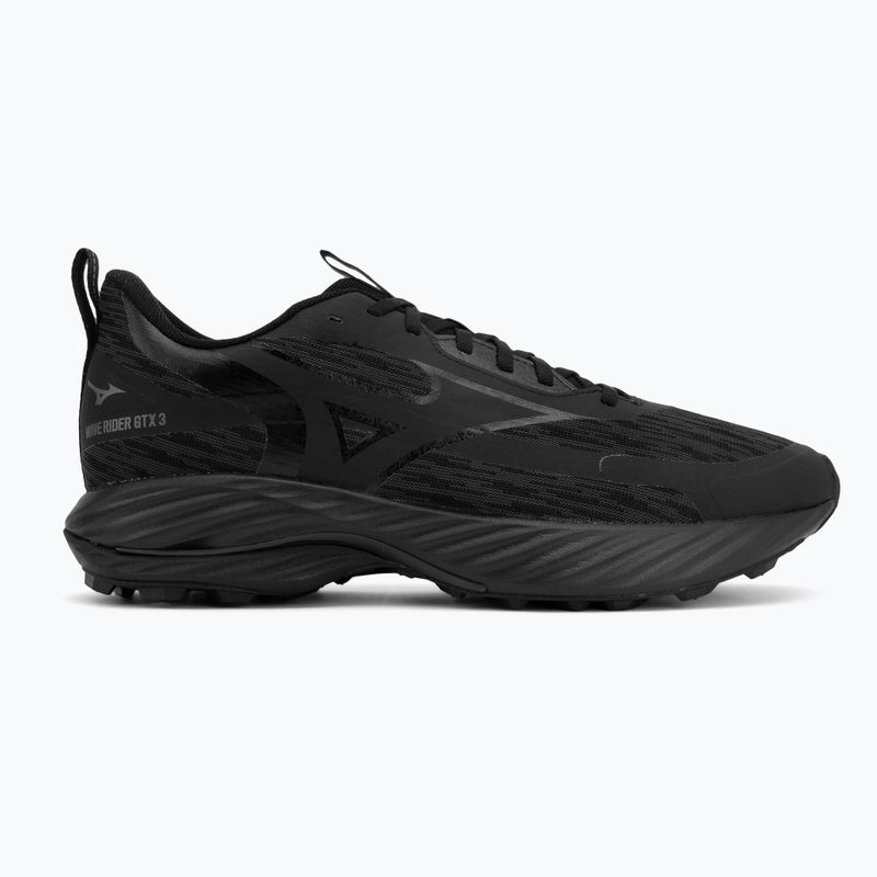Pánské běžecké boty Mizuno Wave Rider GTX 3 black/black/black sand 2