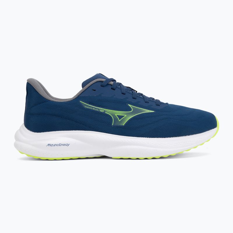 Pánské běžecké boty Mizuno Revolt 4 estate blue/lightning yellow 2