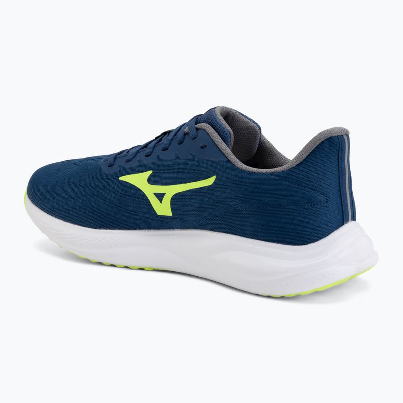 Pánské běžecké boty Mizuno Revolt 4 estate blue/lightning yellow 3