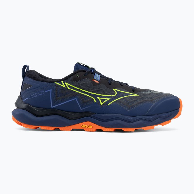 Pánské běžecké boty Mizuno Wave Daichi 9 estate blue/lightning yellow 2