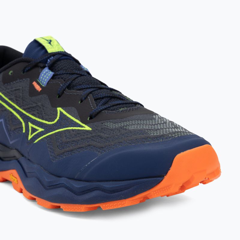 Pánské běžecké boty Mizuno Wave Daichi 9 estate blue/lightning yellow 7