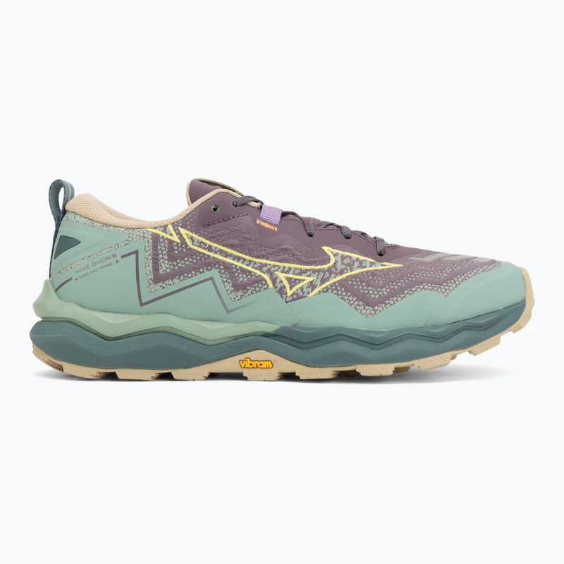Dámské běžecké boty Mizuno Wave Daichi 9 granite green/fortune yellow 2