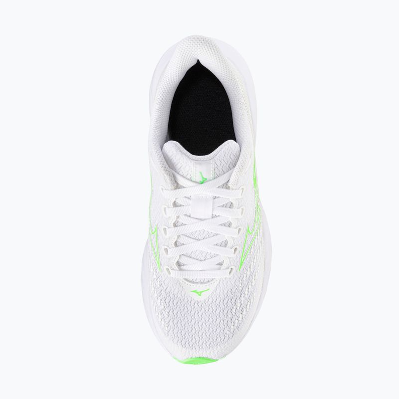 Dětské běžecké boty Mizuno Enerzy Rider Jr white/glowing apple 5