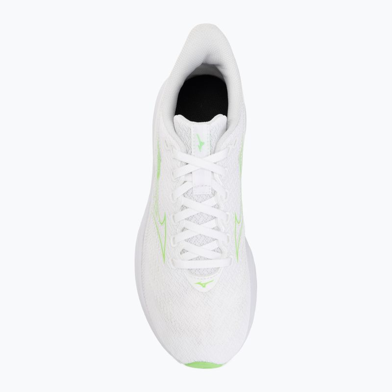 Dětské běžecké boty Mizuno Enerzy Rider Jr white/glowing apple 5