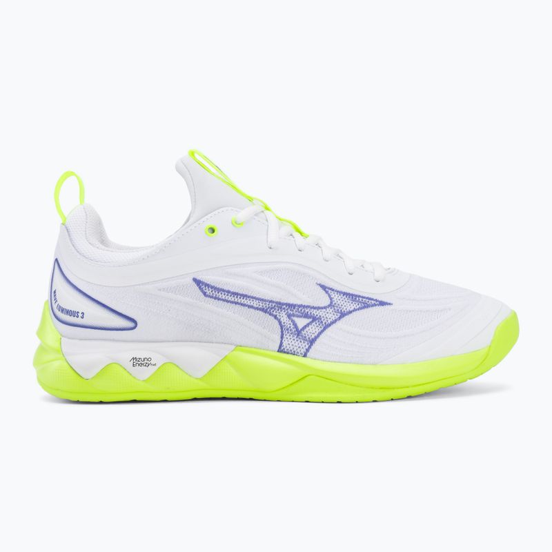 Volejbalové boty Mizuno Wave Luminous 3 white/lightning yellow/dazzling blue 2