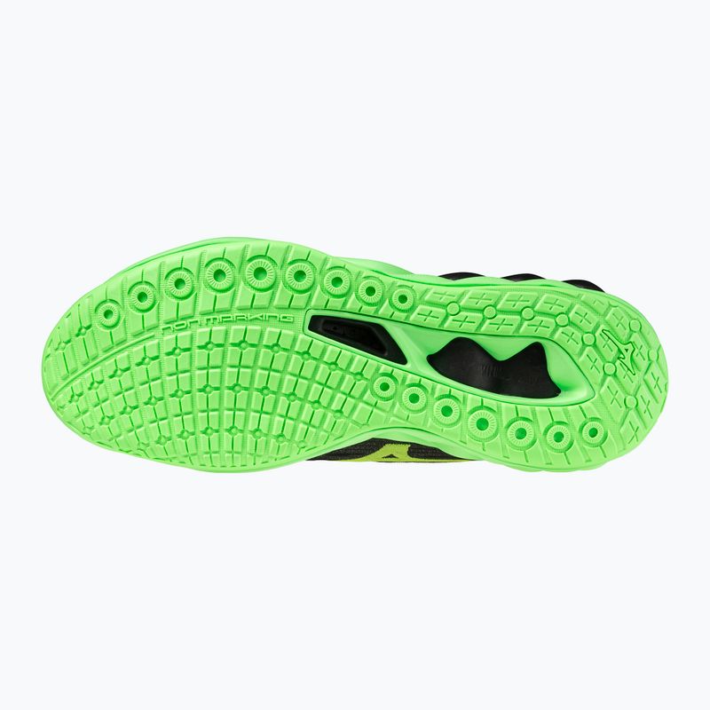 Volejbalové boty Mizuno Wave Luminous 3 black/glowing apple/mandarin orange 2